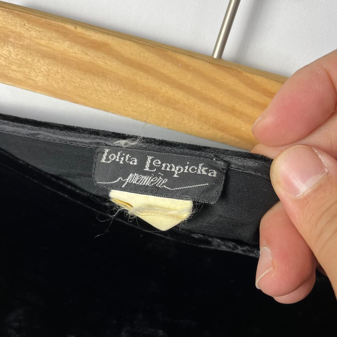 [Lolita Lempicka] 오리엔탈 셔링 벨벳 미디스커트 상품이미지4