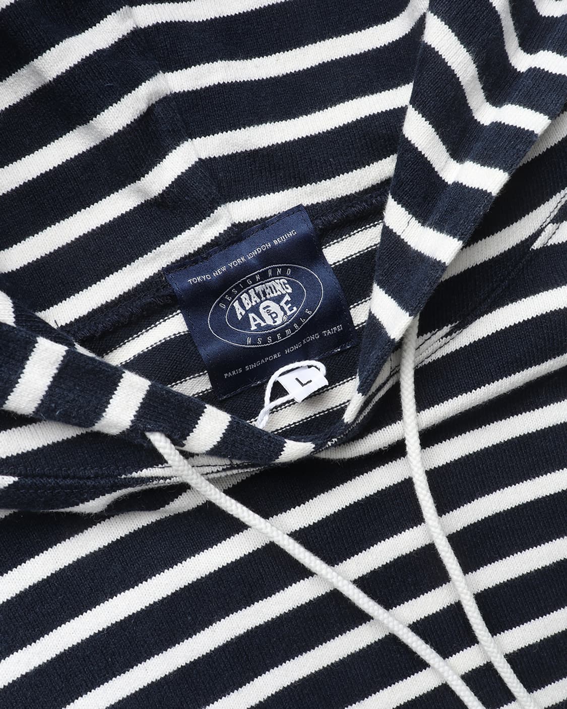 A BATHING APE Stripe Hoodie 상품이미지6