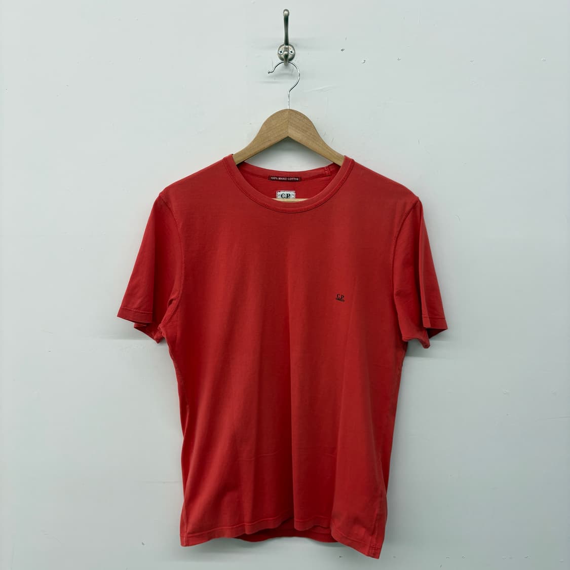 C.P. 컴퍼니 마코 코튼 티셔츠 레드 공용 S 상품이미지1