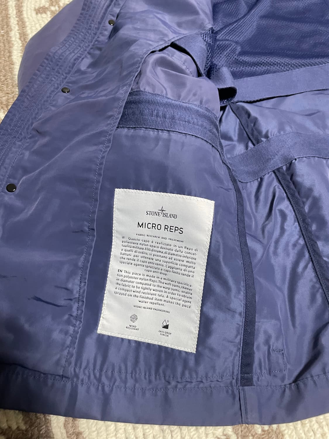 스톤아일랜드 마이크로랩스 자켓 상품이미지6