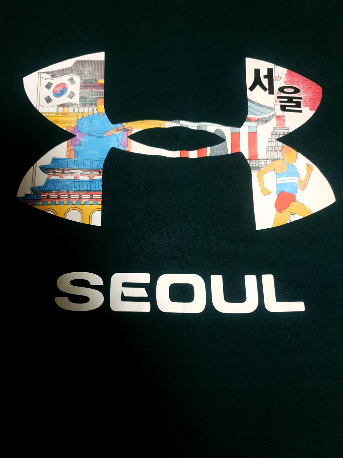(희귀매물) 언더아머 서울컬렉션 반팔티 차콜 (L) 상품이미지2