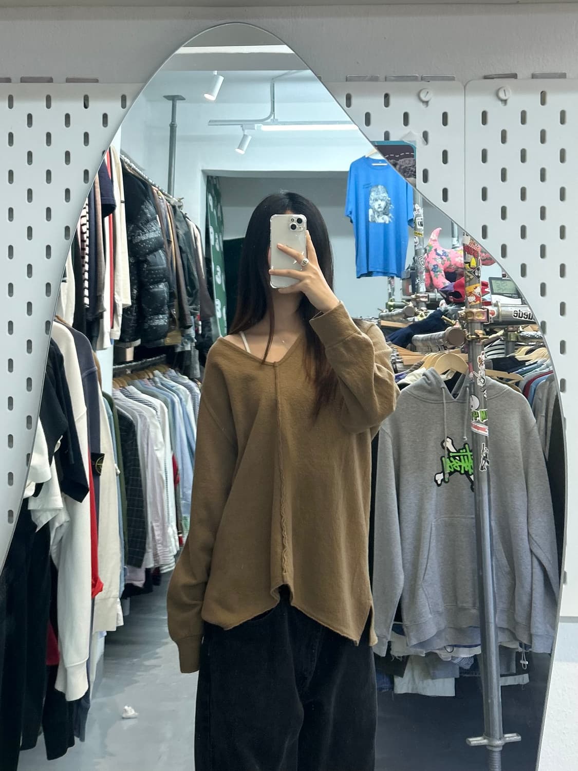 캐피탈 스웨터 브이넥 니트 상품이미지6