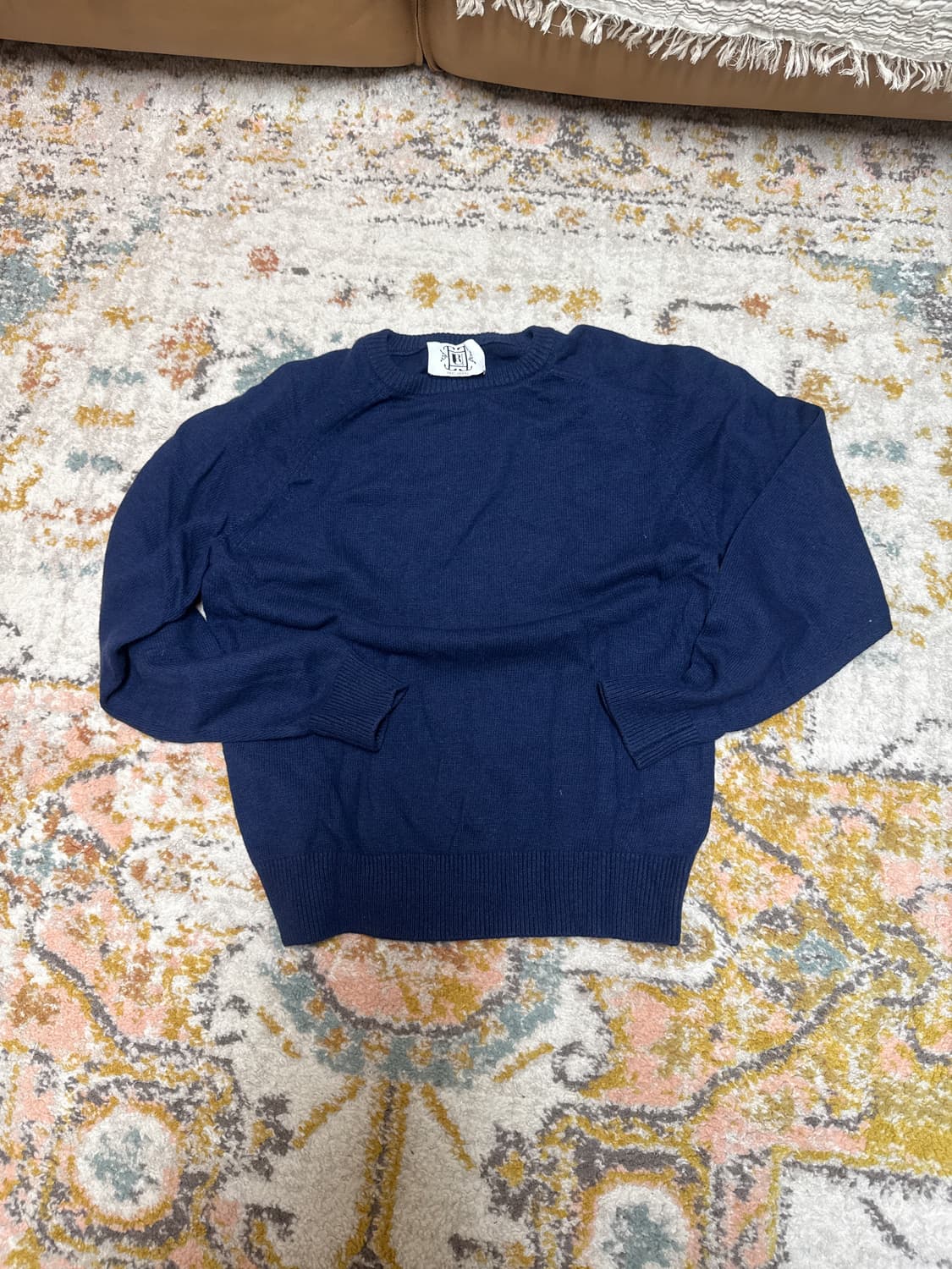 프루이 다크네이비 니트 100 상품이미지2