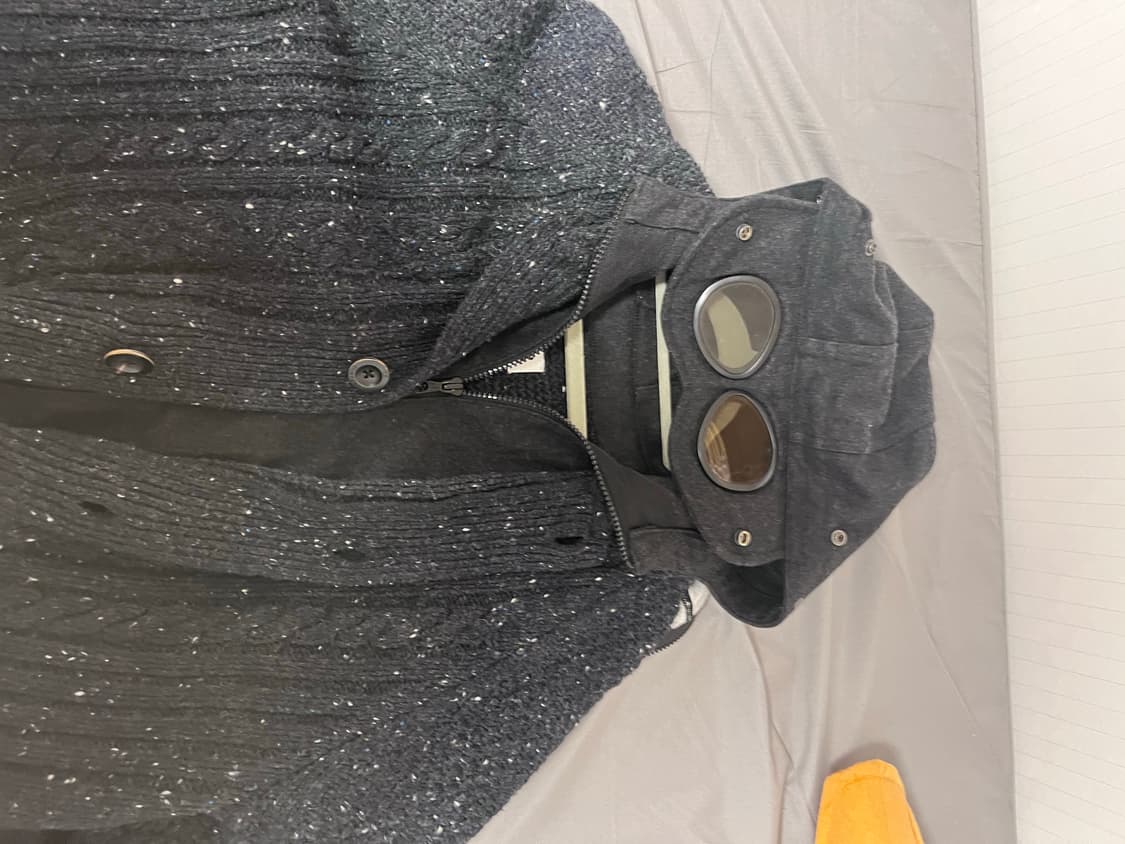 CP컴퍼니 고글 니트집업 [xl] 상품이미지4