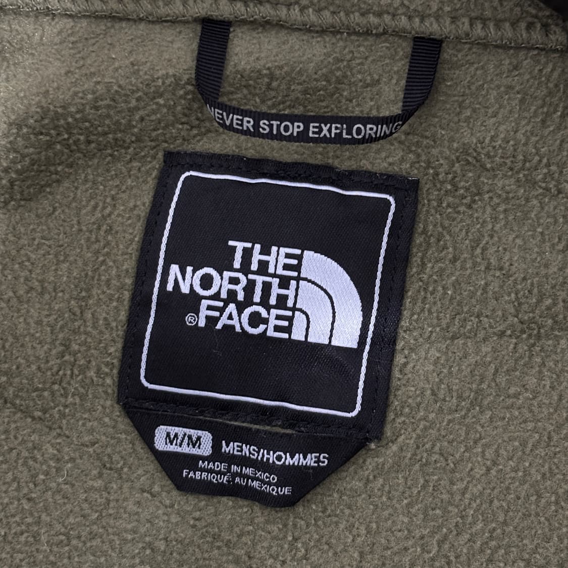 노스페이스 녹차맛 데날리 폴라텍 후리스 집업자켓 상품이미지3