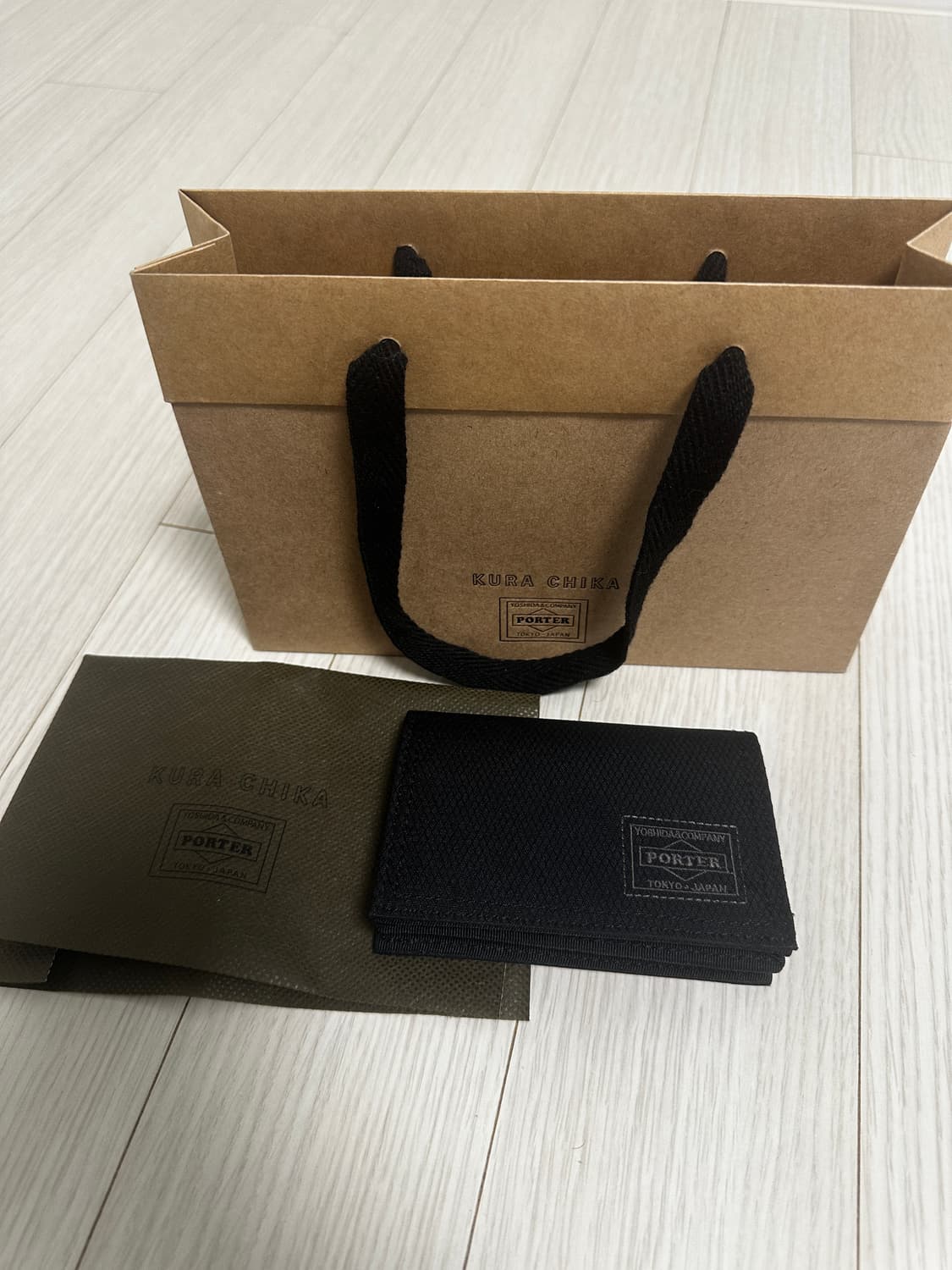 포터 딜 카드 케이스 블랙 상품이미지1