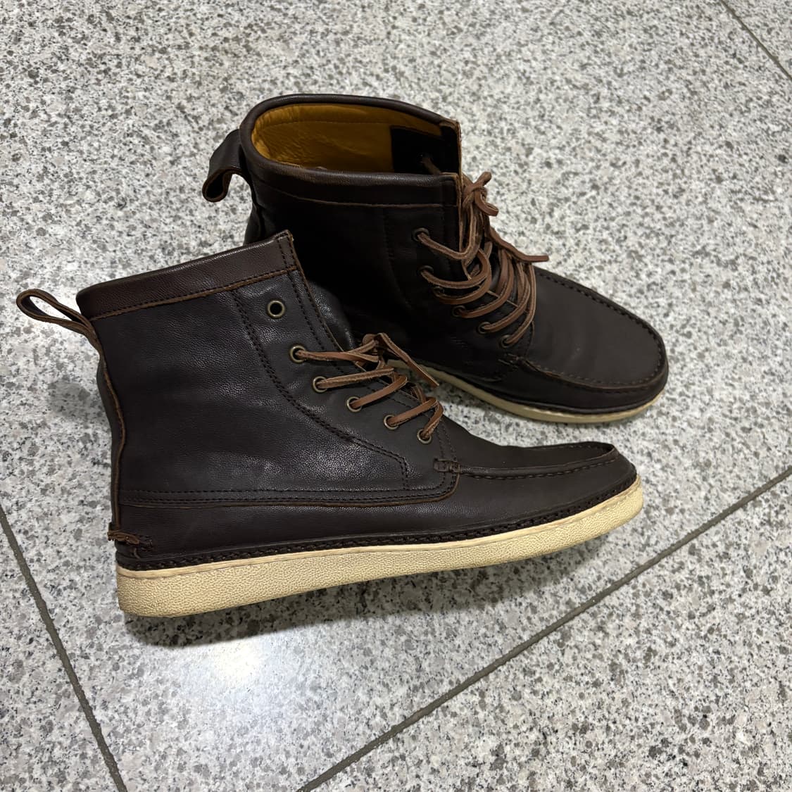 비포지티브 (Be Positive) 가죽 하이탑 상품이미지2