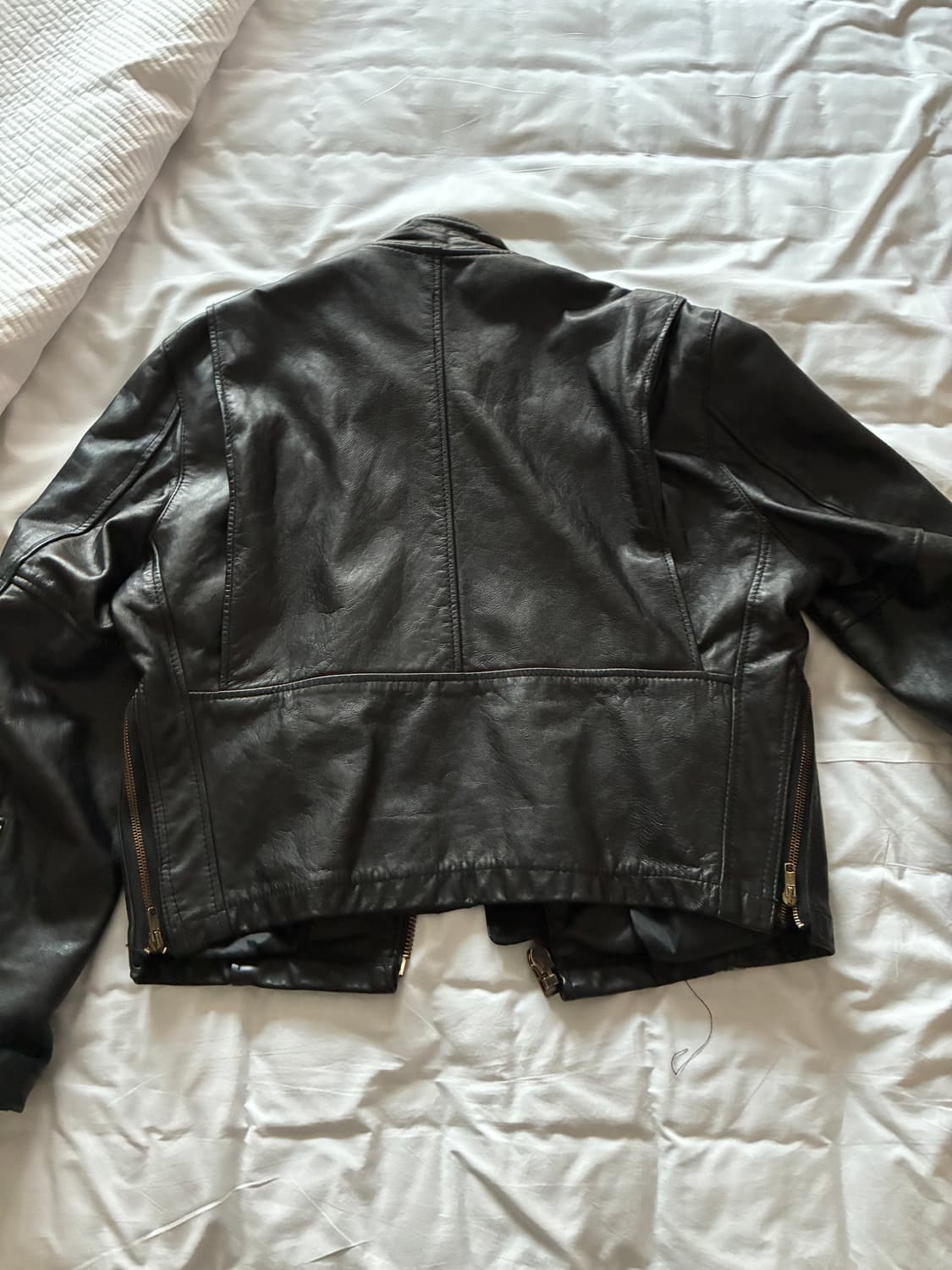 NY 빈티지 가죽자켓 상품이미지3
