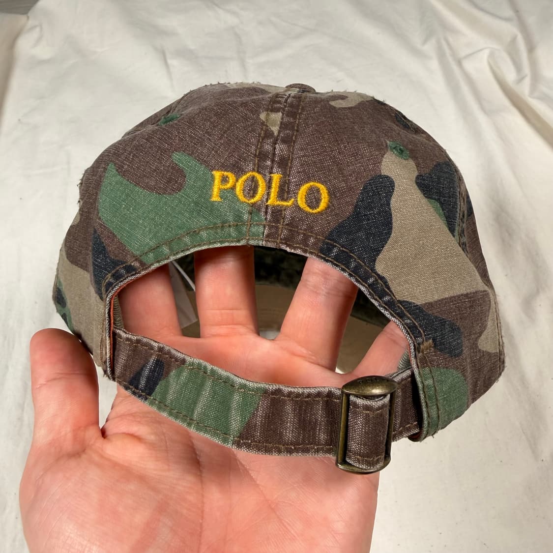 폴로 랄프로렌 카모 볼캡 상품이미지3