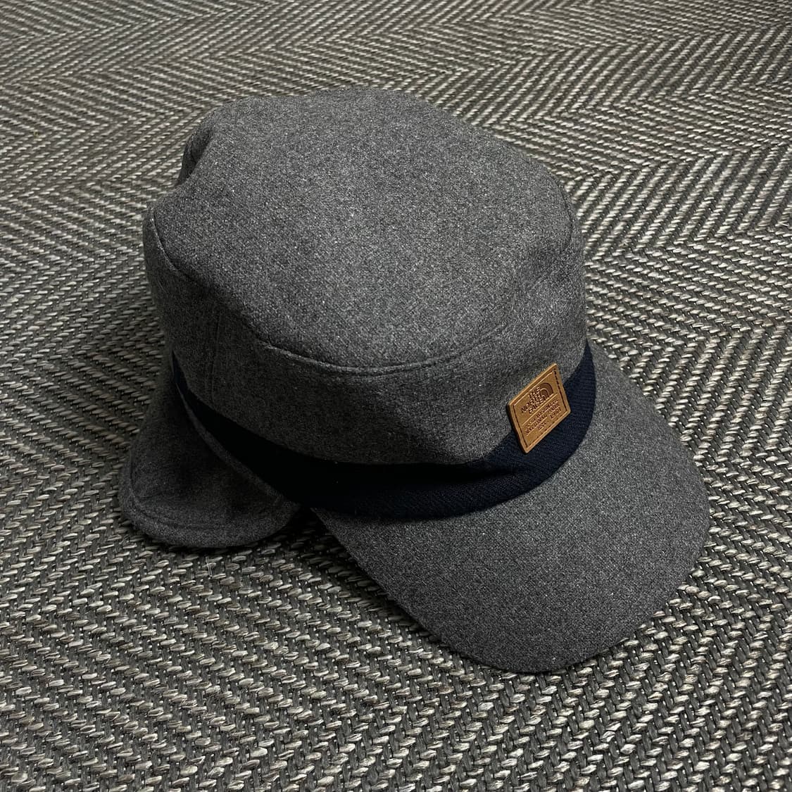 노스페이스 울 혼방 모직 이어플랩 볼캡o 4781 상품이미지3