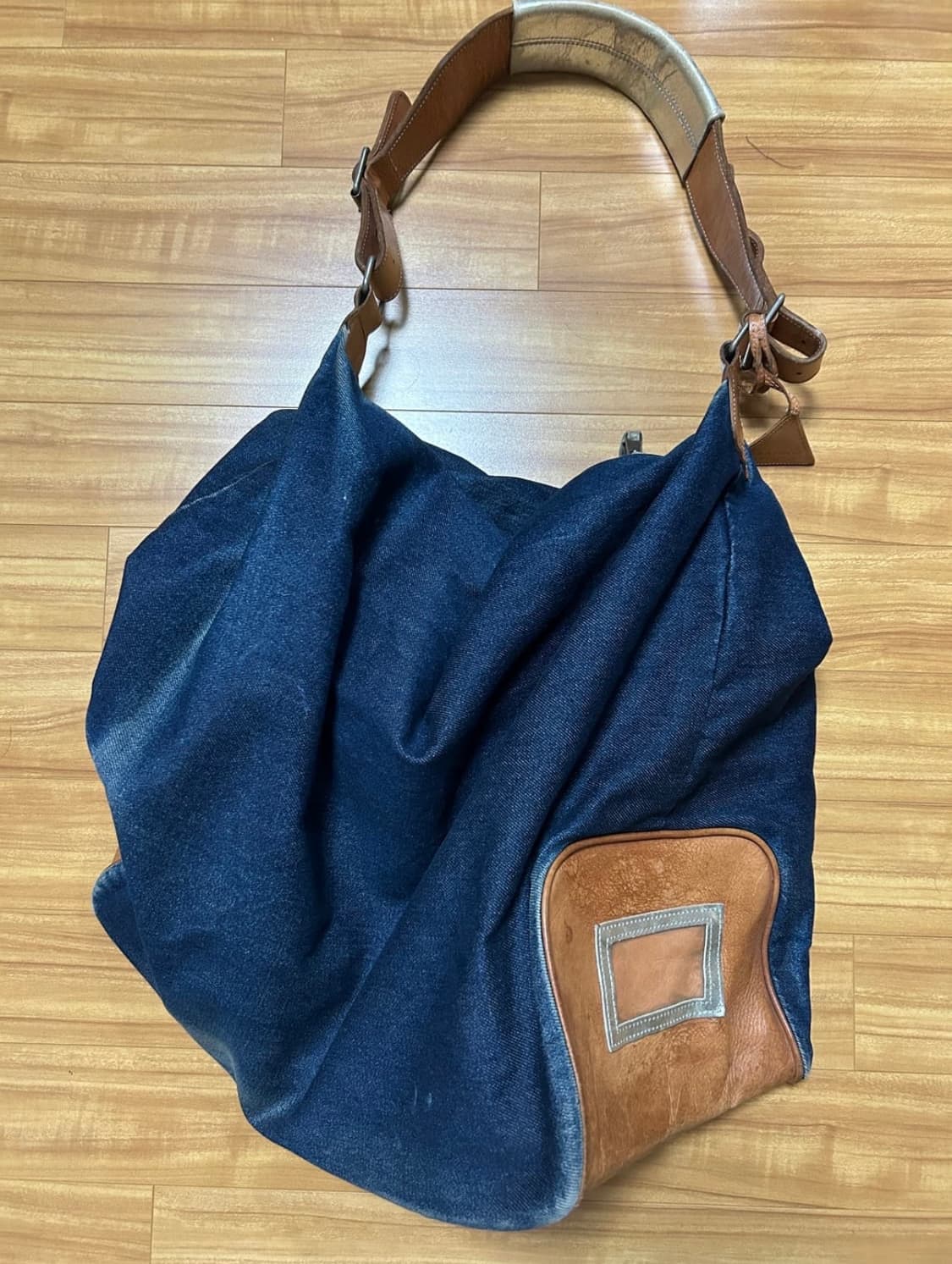 라프시몬스X이스트팩데님 호보백 상품이미지1