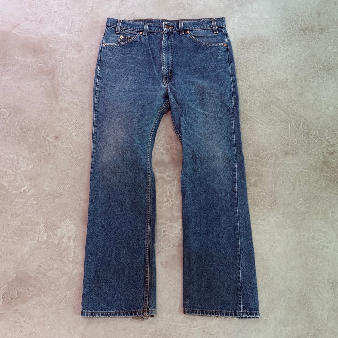 [38/32] 90s USA 🇺🇸 리바이스 517 오렌지탭 데님 중청 상품이미지1