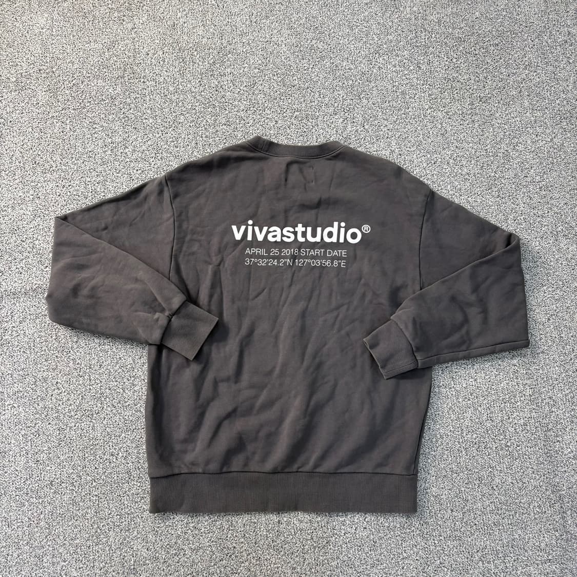 L 비바스튜디오 남성 맨투맨 긴팔티 0423J 상품이미지3