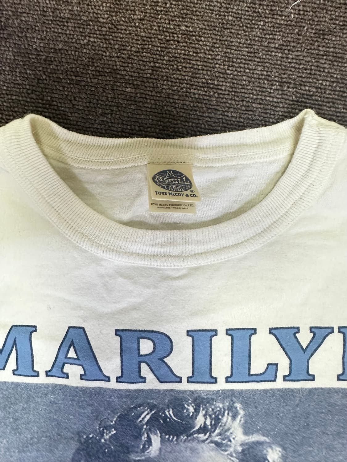 L) 토이즈 맥코이 마릴린 먼로 티셔츠 상품이미지3