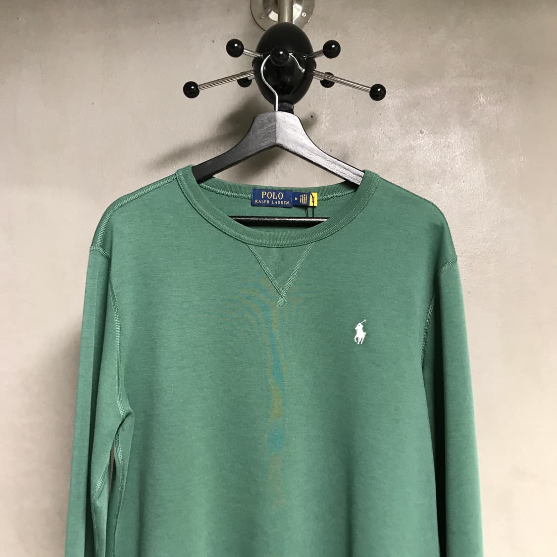폴로 랄프로렌 QR 맨투맨 그린 M 상품이미지2