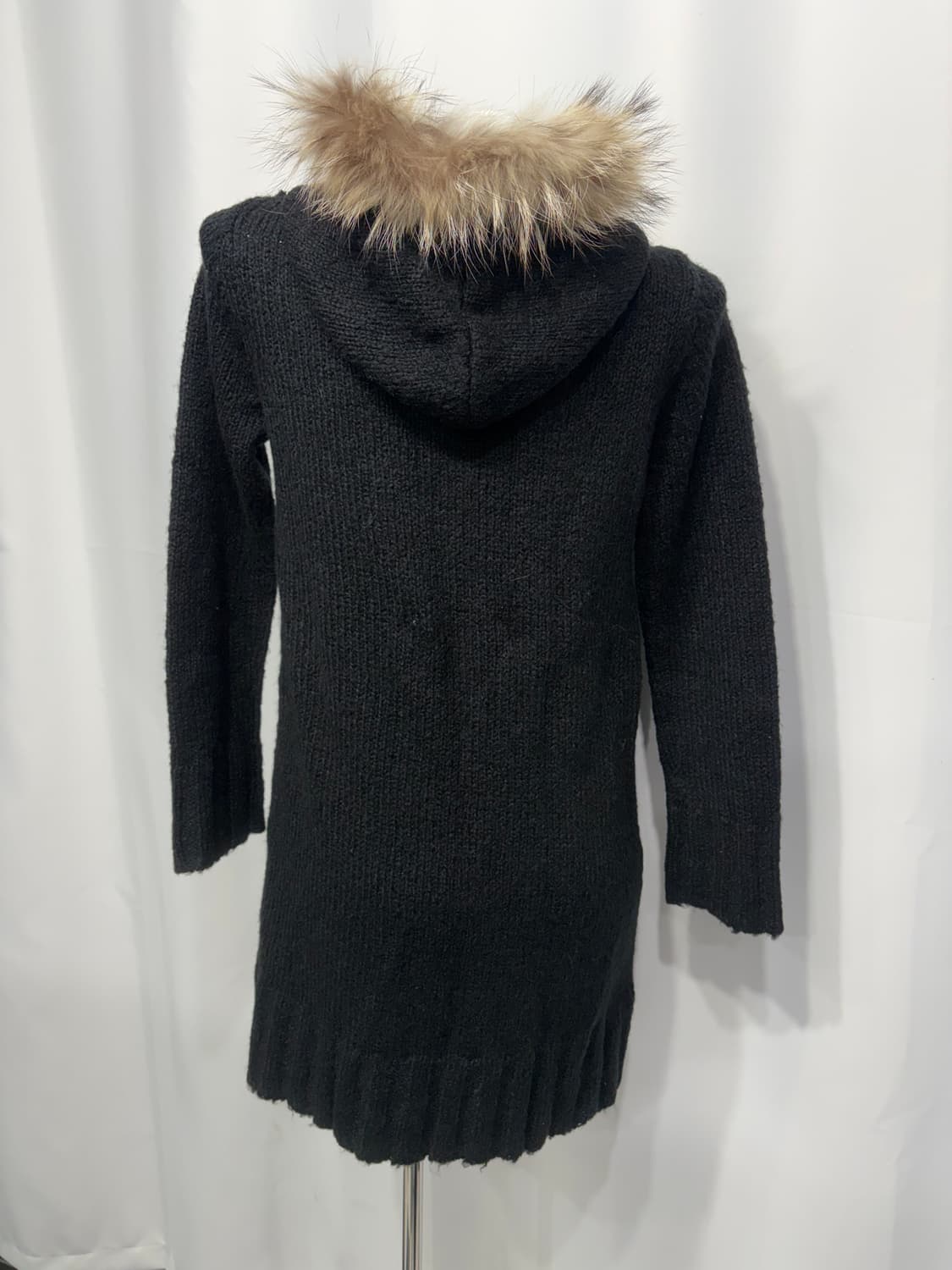 🎸블랙 퍼 니트 후디🎸 상품이미지7