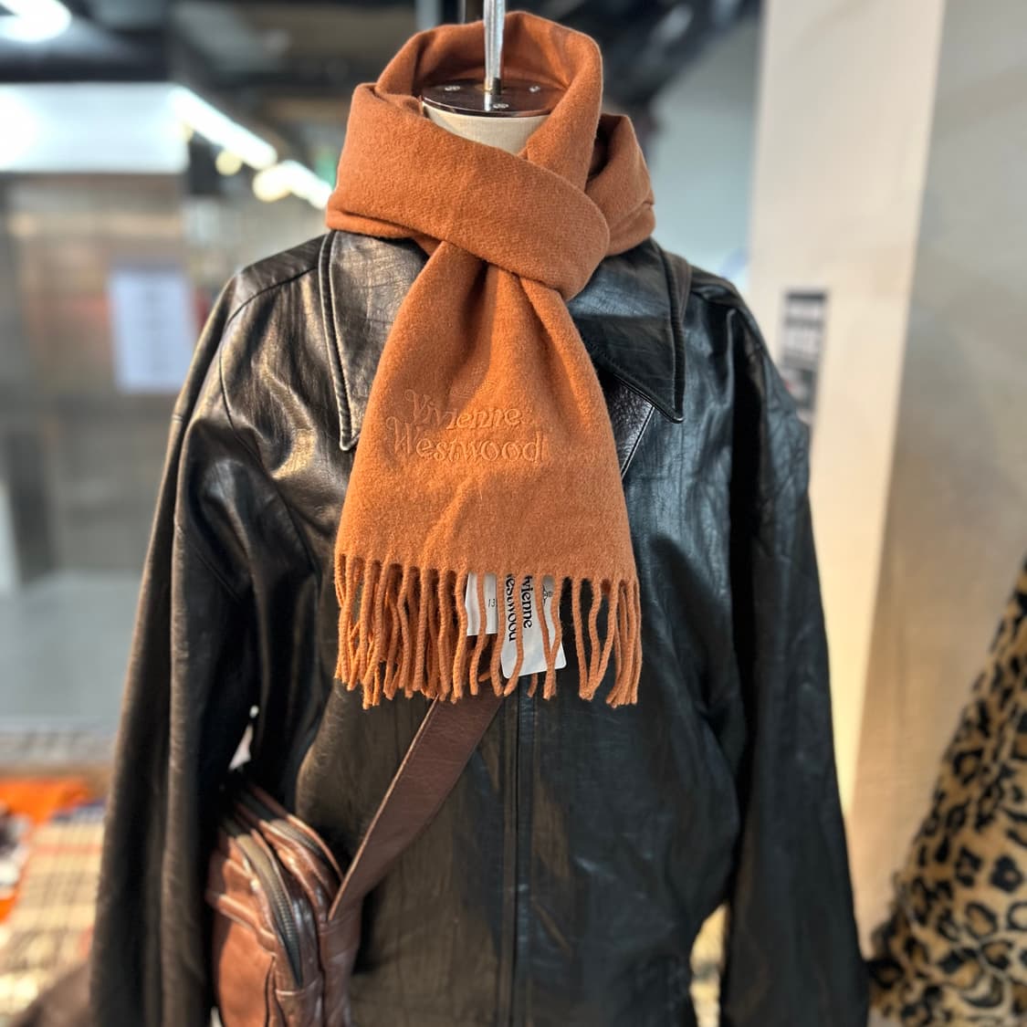 Vivienne Westwood embroidered Muffler 상품이미지6