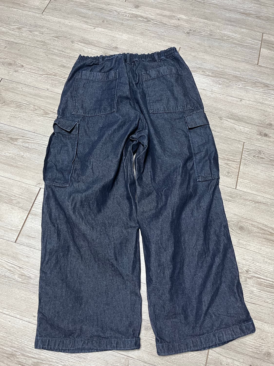 GU(지유) 와이드핏 카고 진 상품이미지2