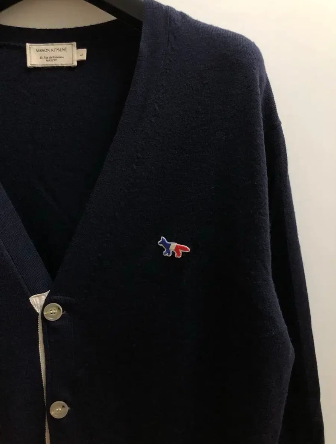 메종키츠네 정품 트리컬러폭스 가디건 상품이미지3