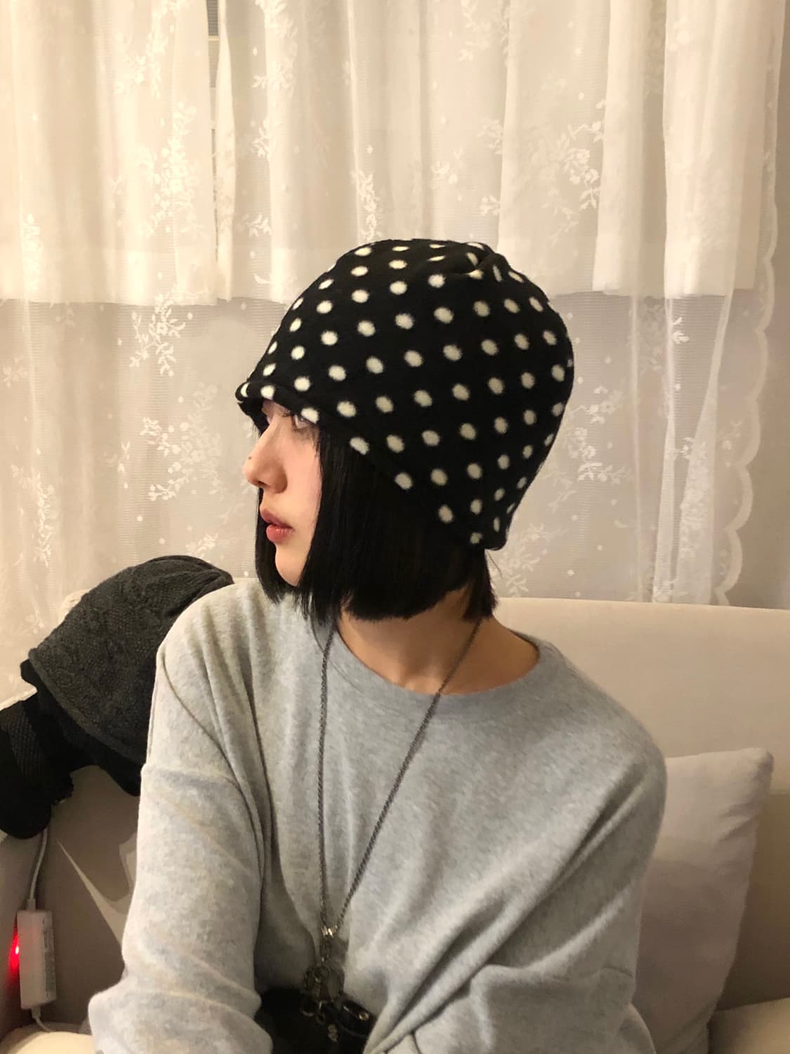 도트 비니 상품이미지3