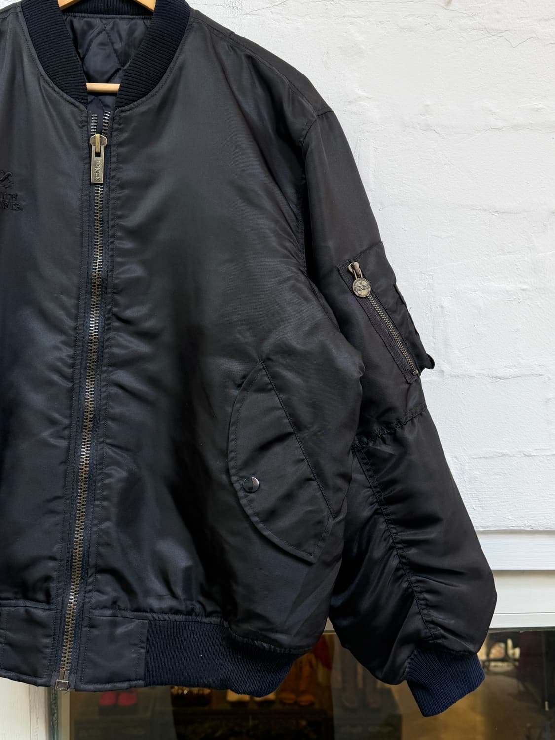 BOMEX 봄버 항공 점퍼 블랙 XL 상품이미지4