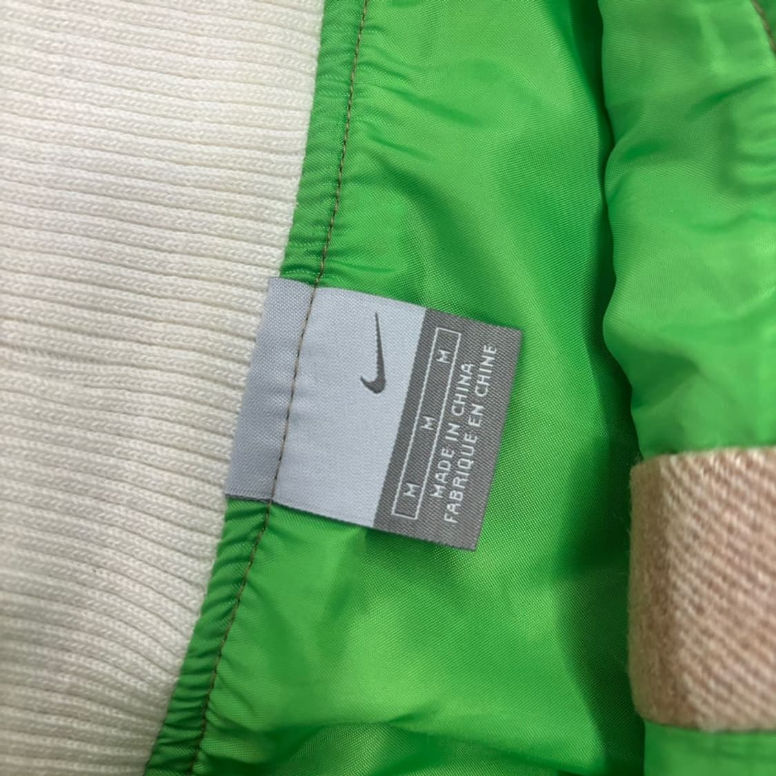 [정품/M] 나이키 초코 브라운 베이지 체크 코튼 미니 스커트   상품이미지4