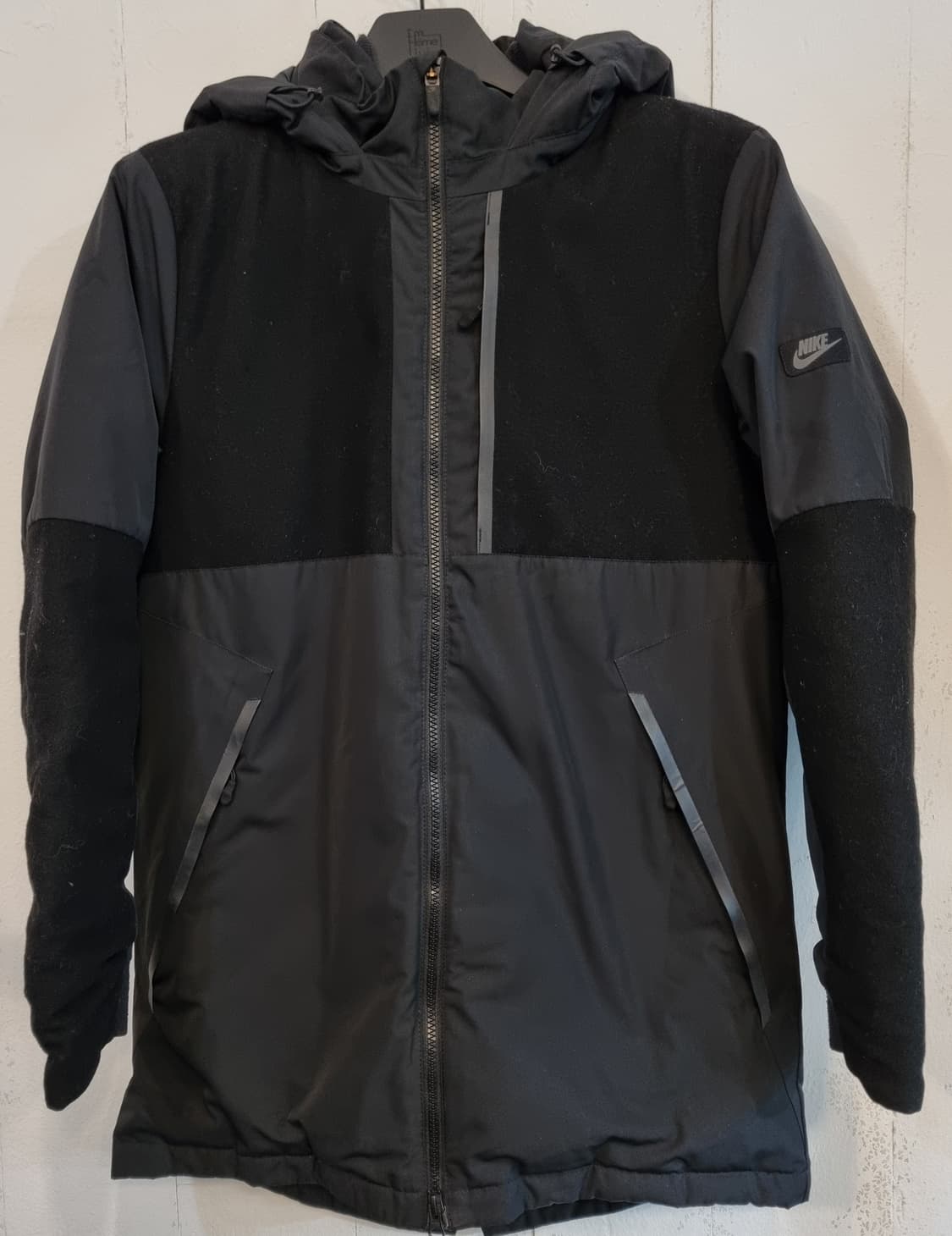 나이키 남성 후드 울파카 S /실측95 블랙 상품이미지1