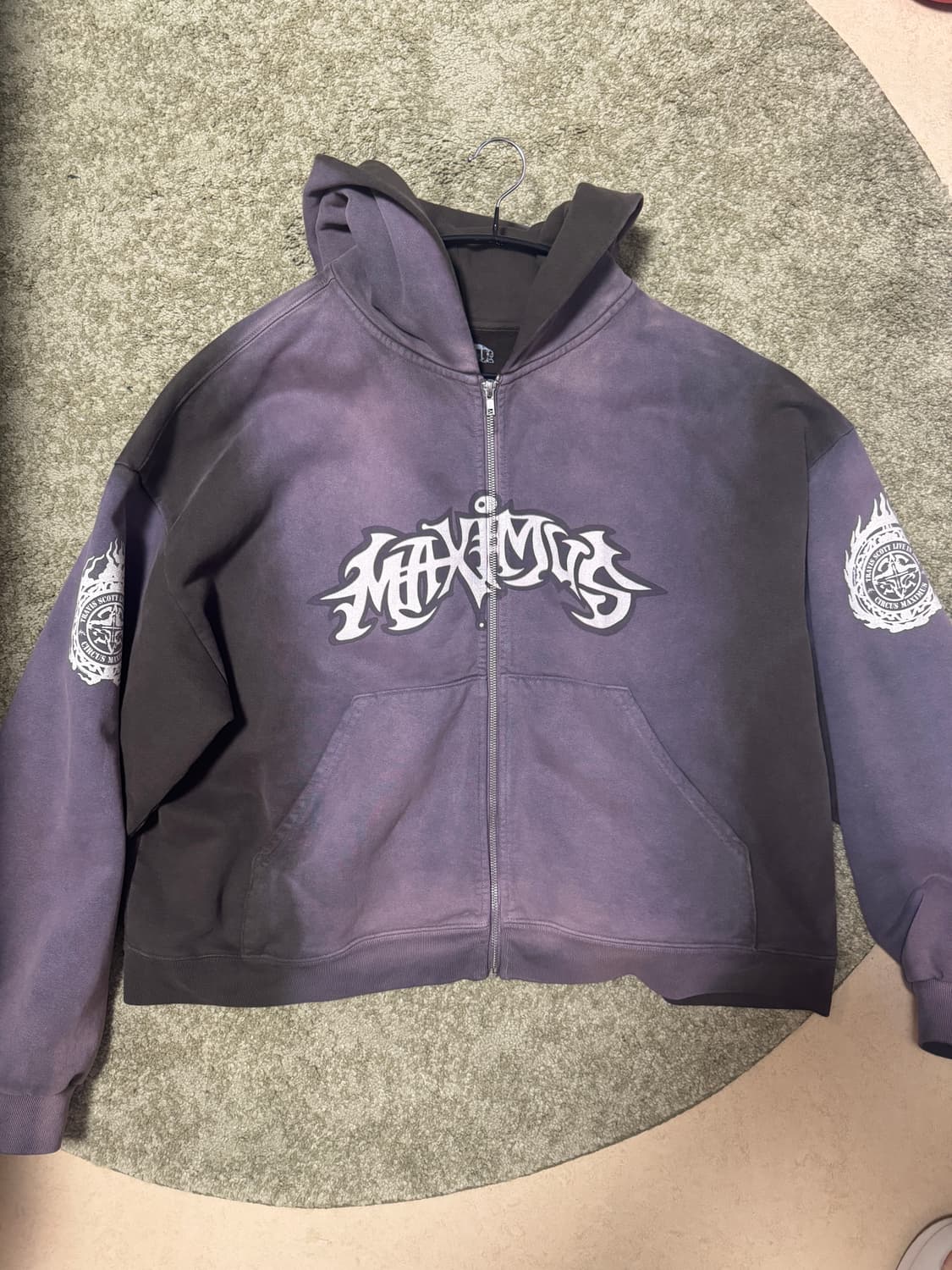 (교환) 트레비스 서울 콘서트 후드 집업 상품이미지1