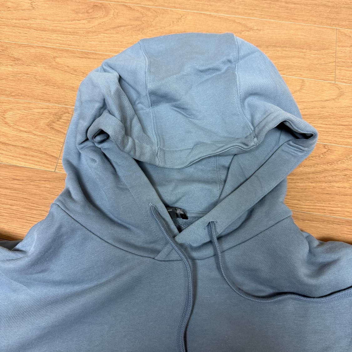 COS 후드티 하늘색 S 상품이미지3