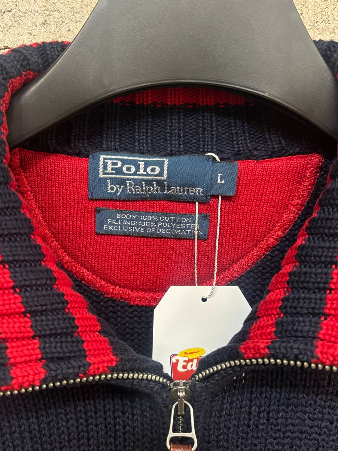 폴로 랄프 로렌 빅포니 집업 니트 상품이미지7