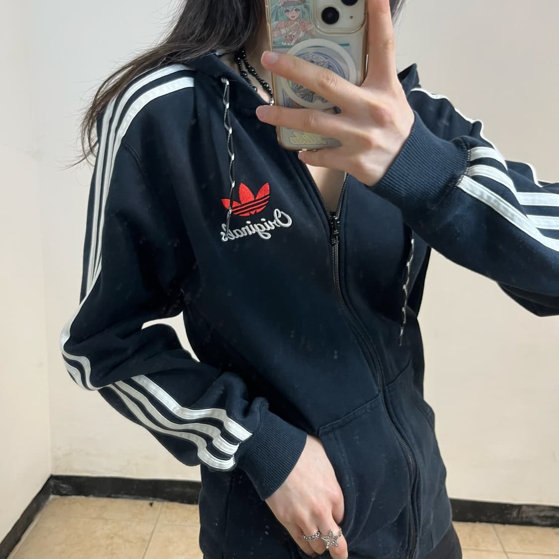 Adidas Originals Firebird hoodie zip-up 상품이미지2