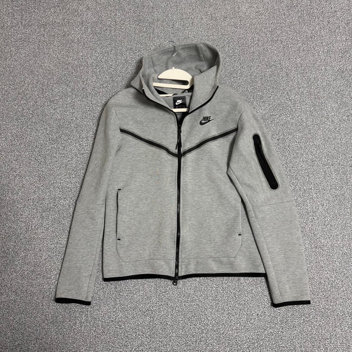 나이키 테크팩 후드집업 그레이 M 상품이미지1