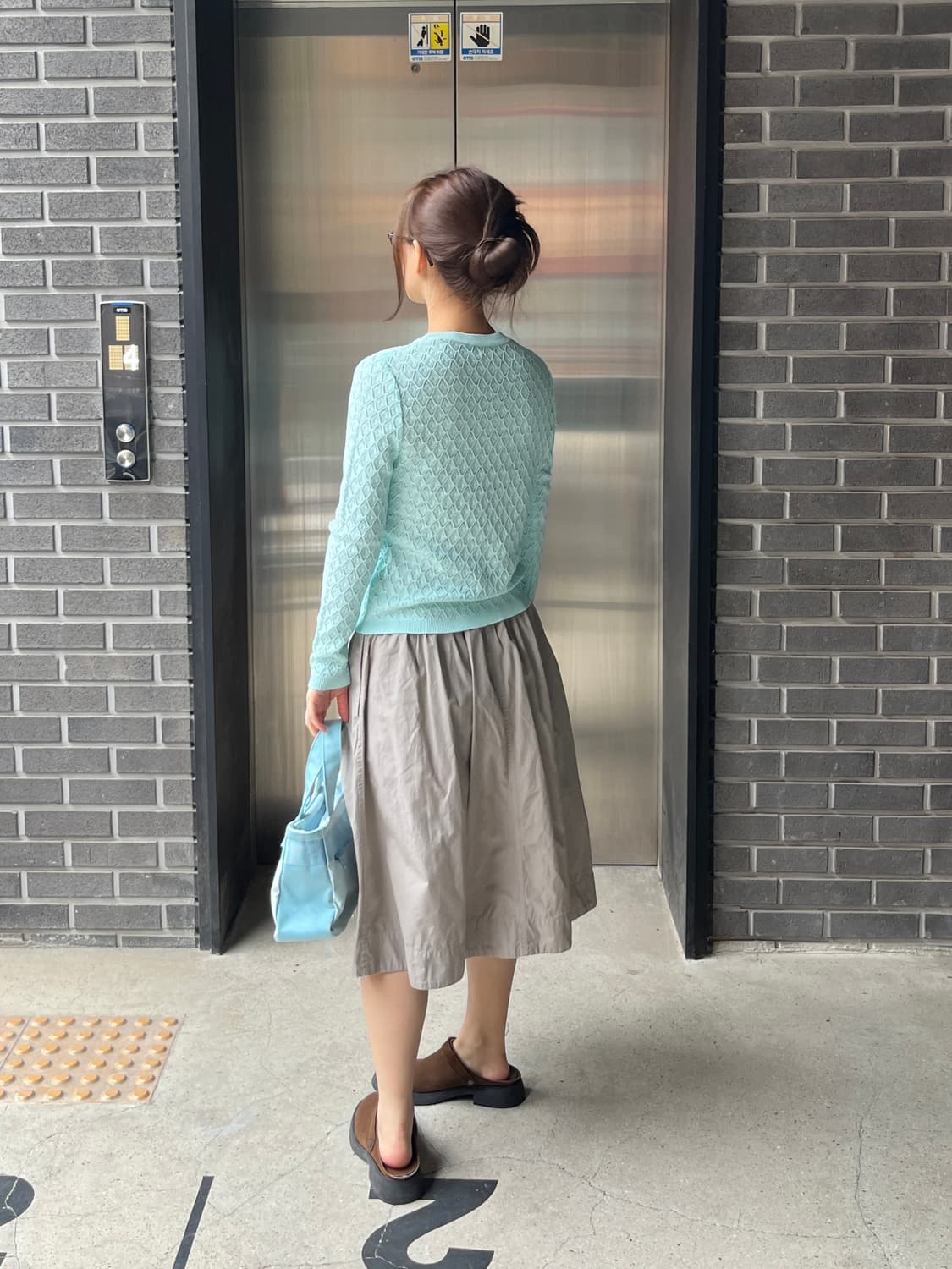 Mhl마가렛호웰 코튼 스커트 상품이미지4