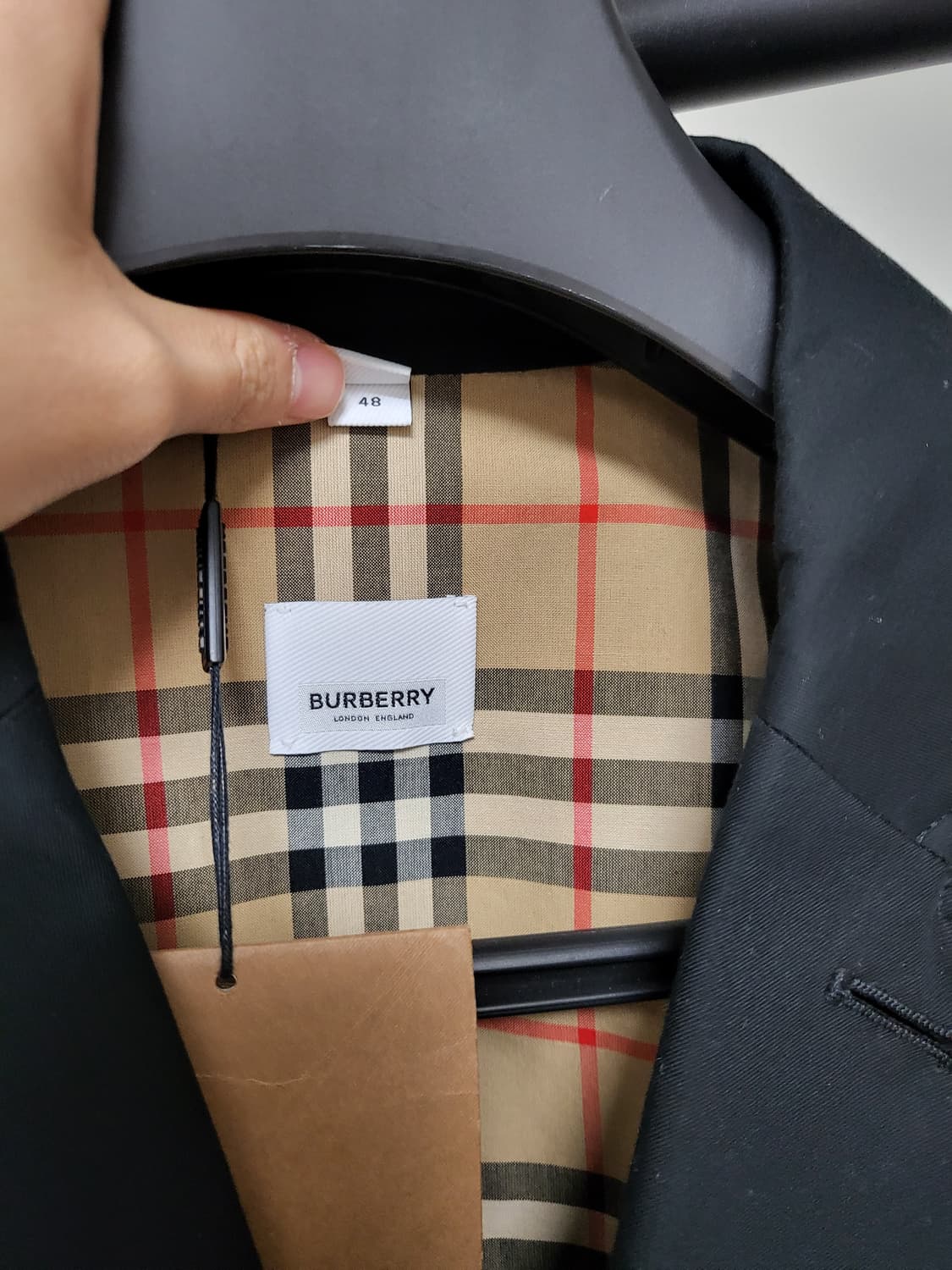 버버리 신형 체크 개버딘 카코트 48 상품이미지5