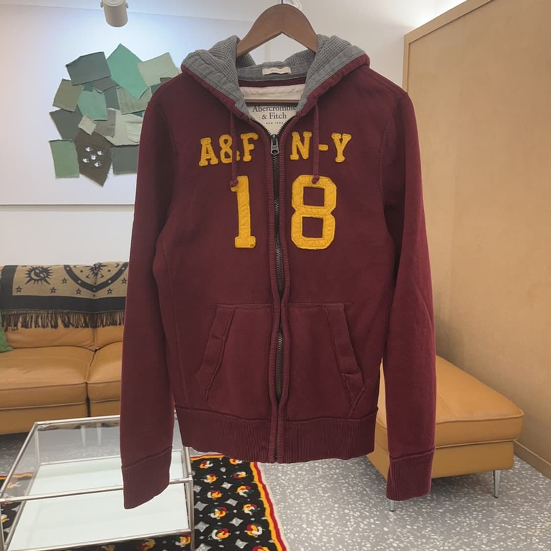 아베크롬비 Y2K 빈티지 후드집업 M C06971 상품이미지3