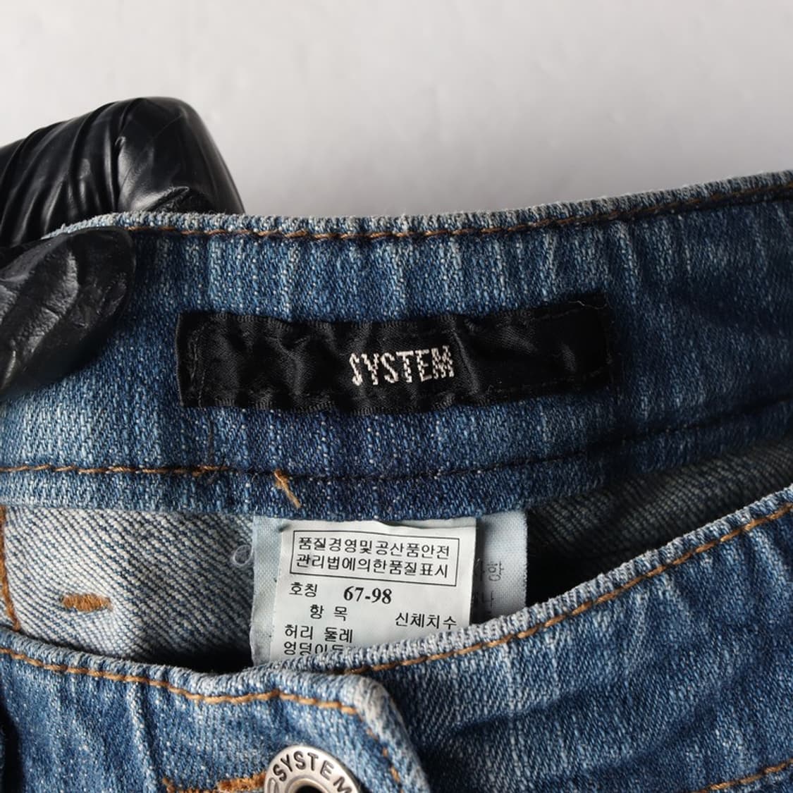 SYSTEM 스트레이트 데님 팬츠 상품이미지6