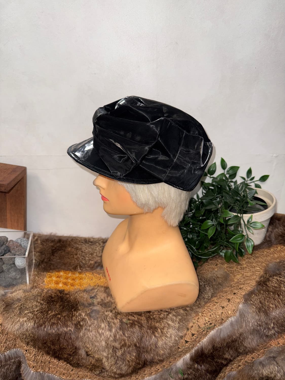 Awesome Needs Bellboy Cap Ribbon Black 상품이미지2