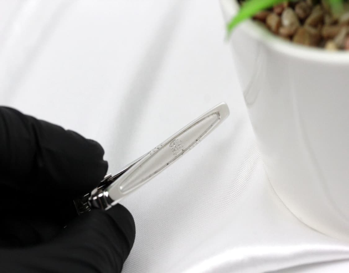 버버리 A등급 5.5cm 남자 명품 넥타이핀 빈티지 상품이미지4