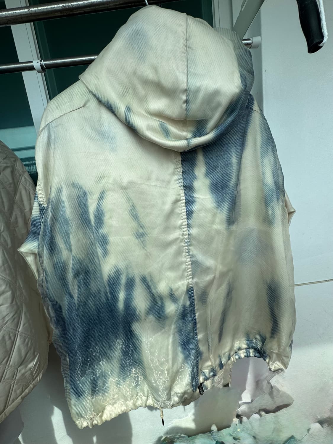 예스아이씨 bleached hooded jacket/Beige/L 상품이미지2