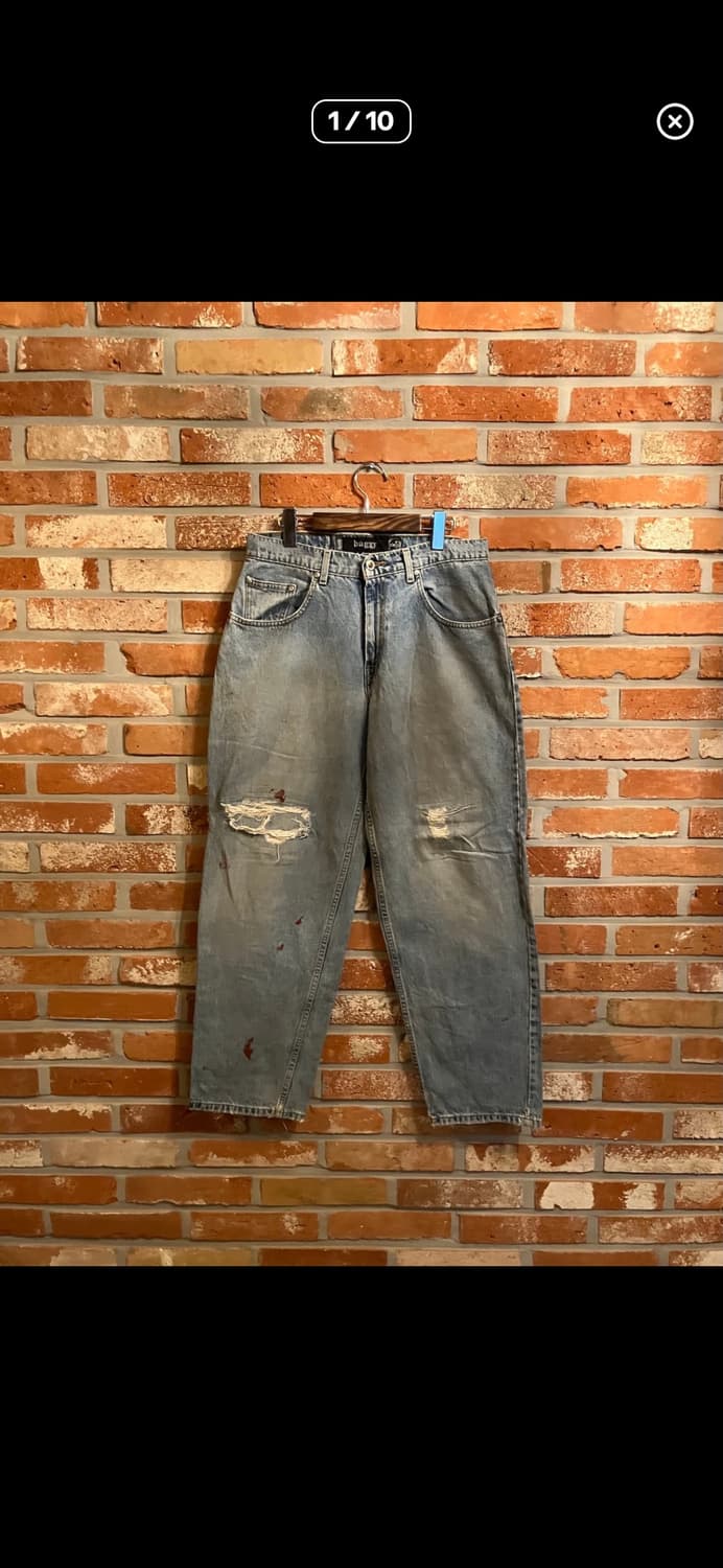 90s Levi’s silvertap baggy denim 상품이미지1