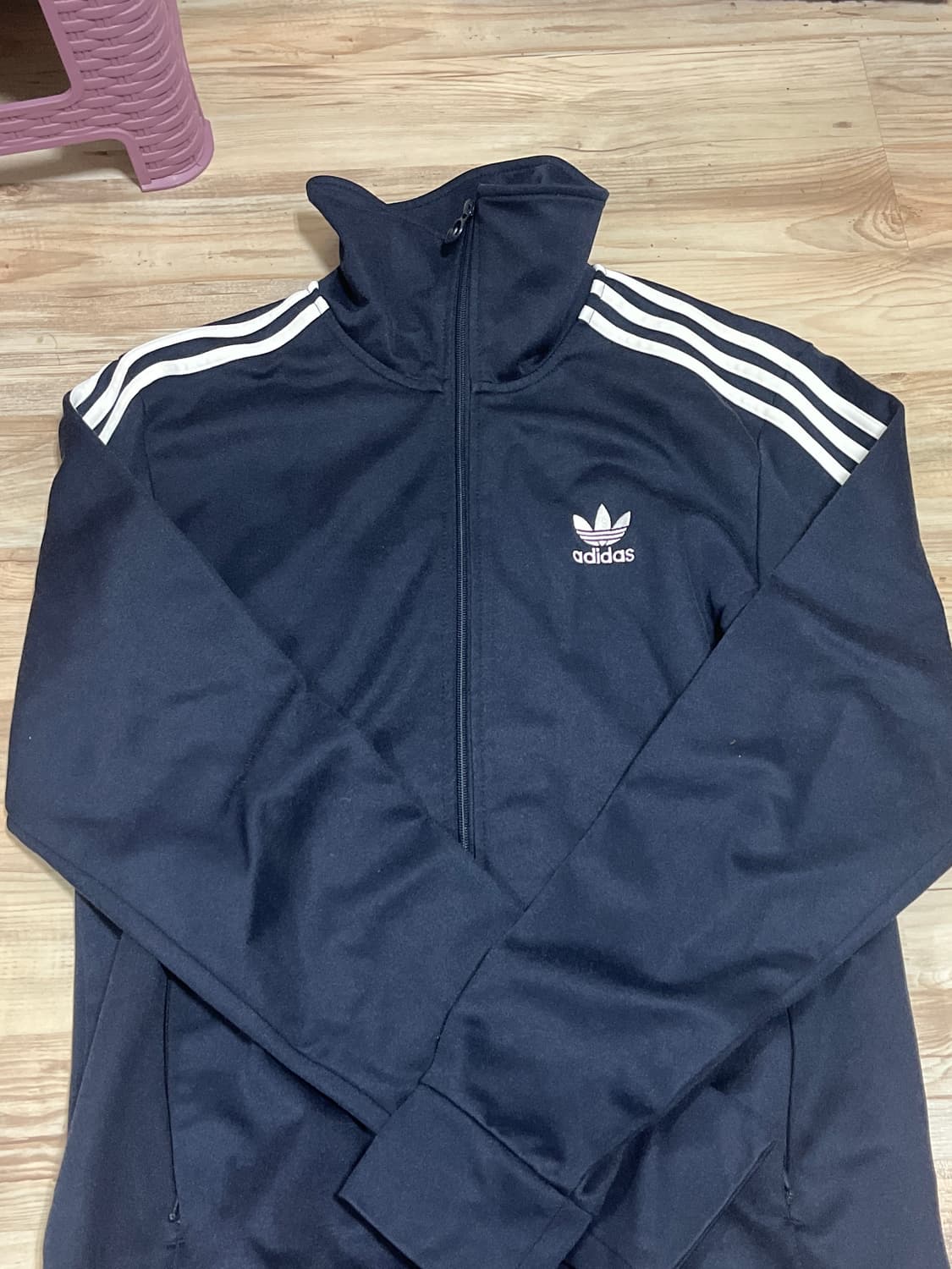 아디다스 유로파 져지 트랙탑 네이비  상품이미지4