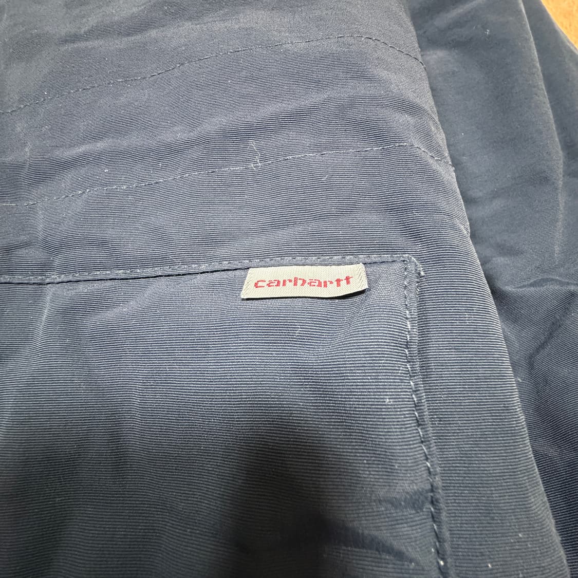 칼하트 다크네이비 WIP 앵커리지 야상 패딩 파카 상품이미지2