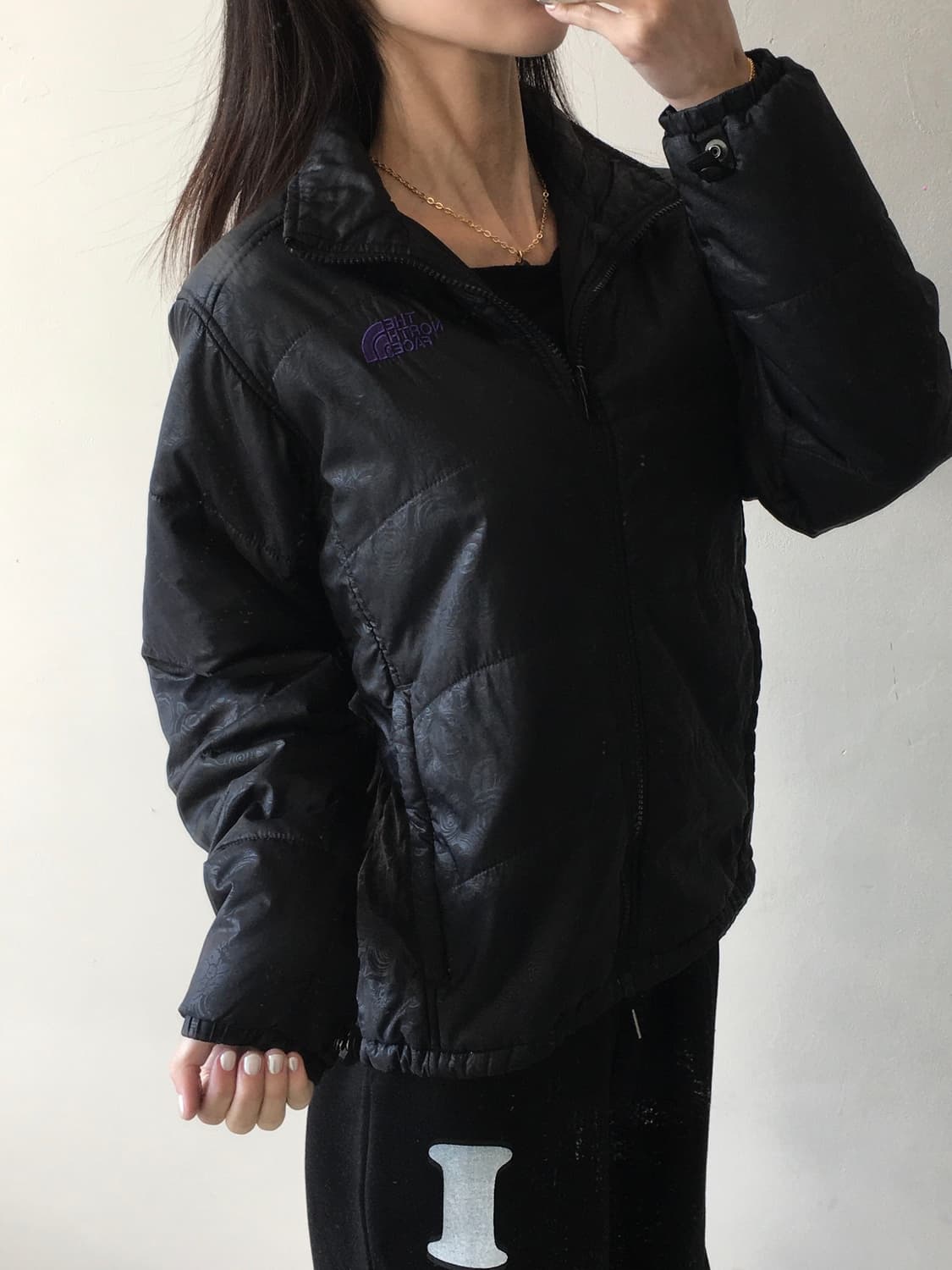 노스페이스 가슴로고 경량패딩 상품이미지2