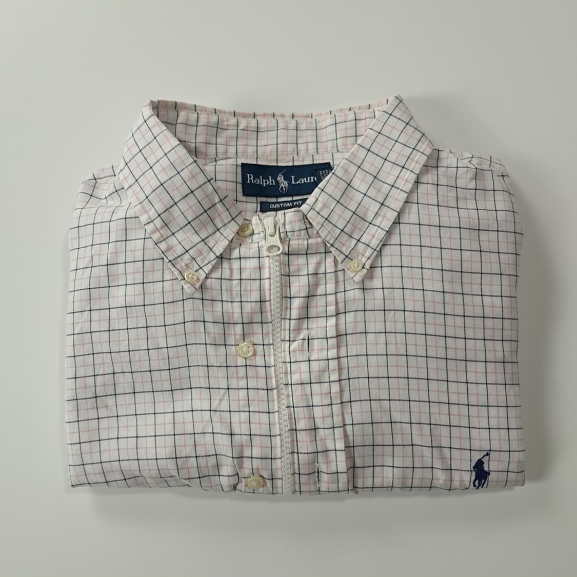 CK332 FREE 폴로 블랙 핑크 마이크로 테터솔 크롭 셔츠 자켓 상품이미지6