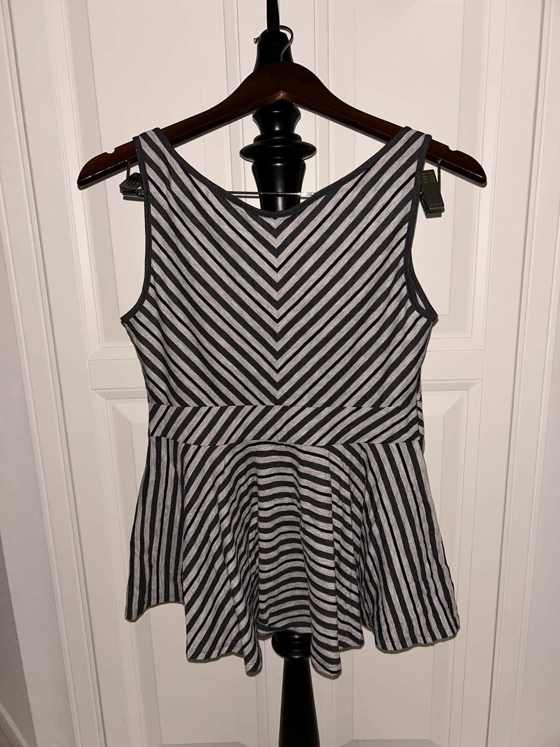 Stripe Button Sleeveless / 빈티지 나시 상품이미지3