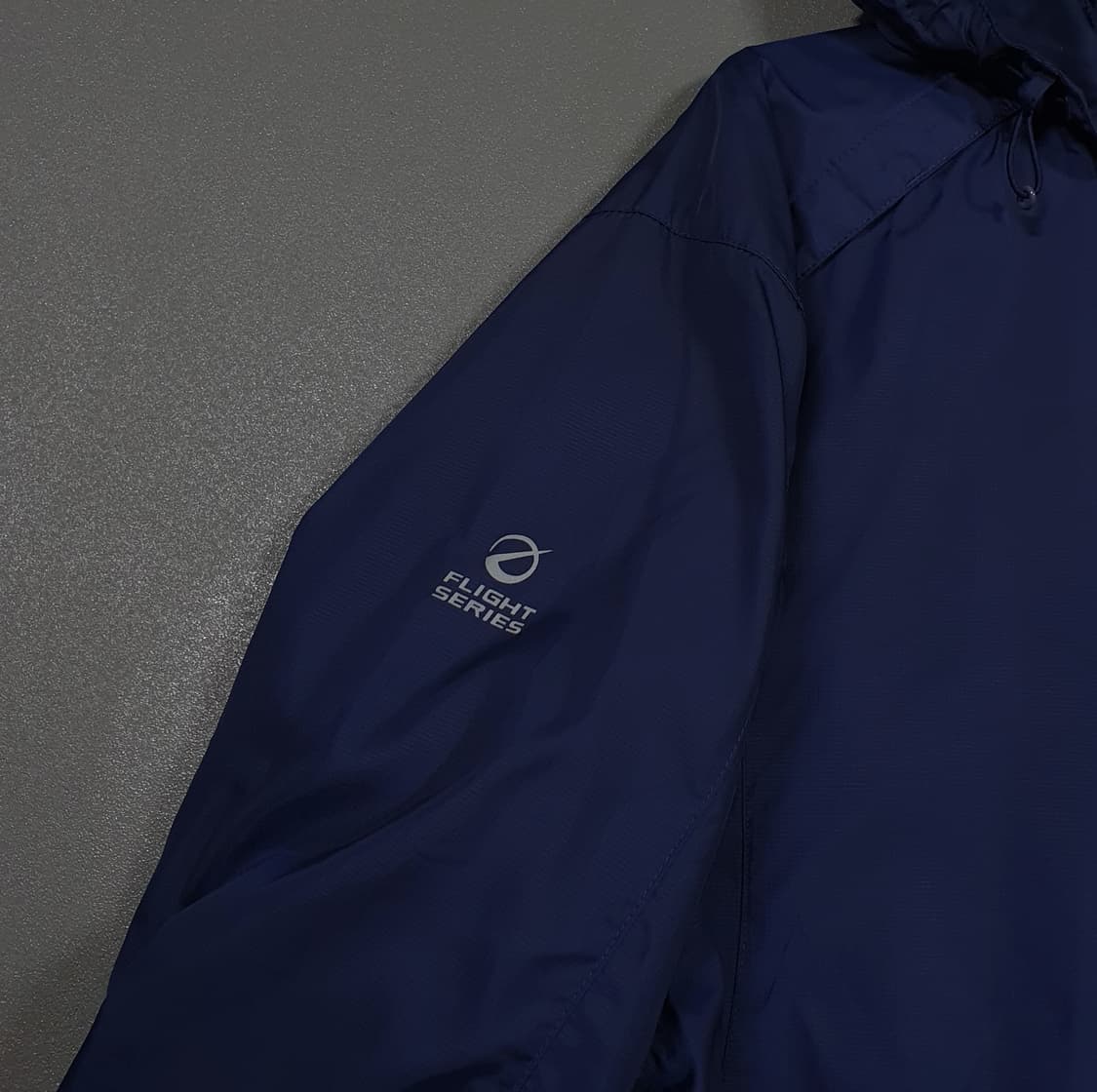 2XL) 노스페이스 플라잇 시리즈 경량 바람막이 집업 후드 자켓 네이비 상품이미지3