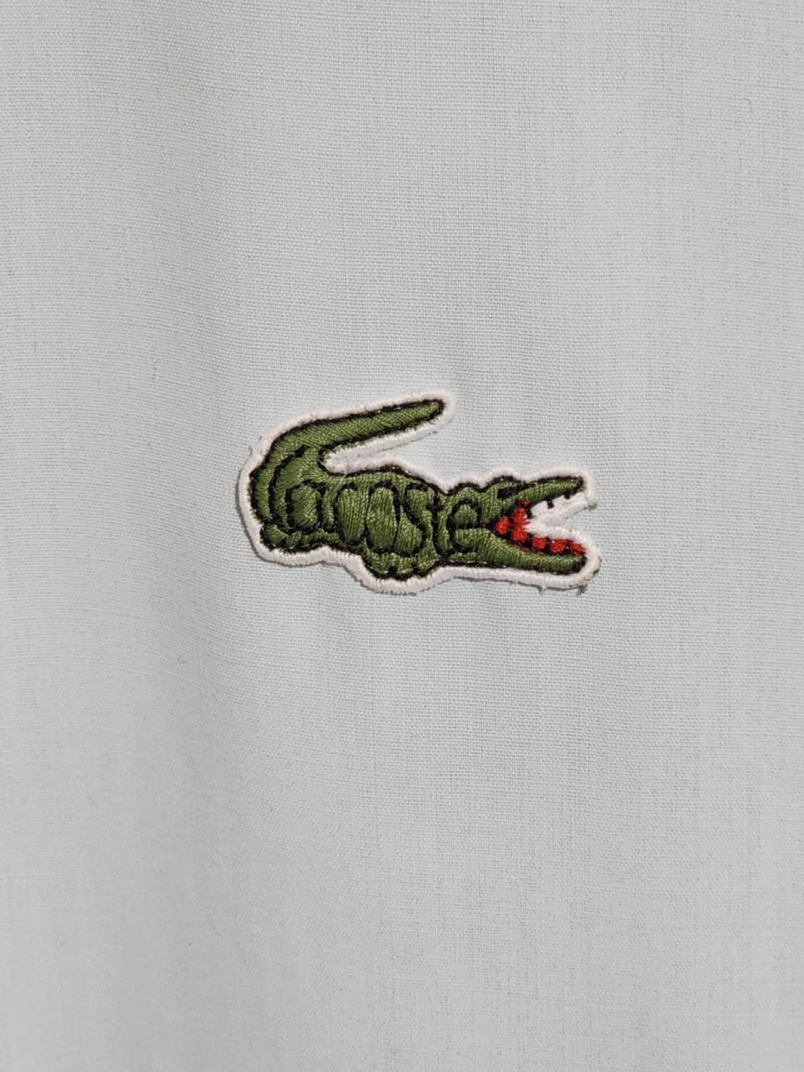 (100) 라코스테 블루종 점퍼 하늘색 로고 자켓 캐주얼  상품이미지4