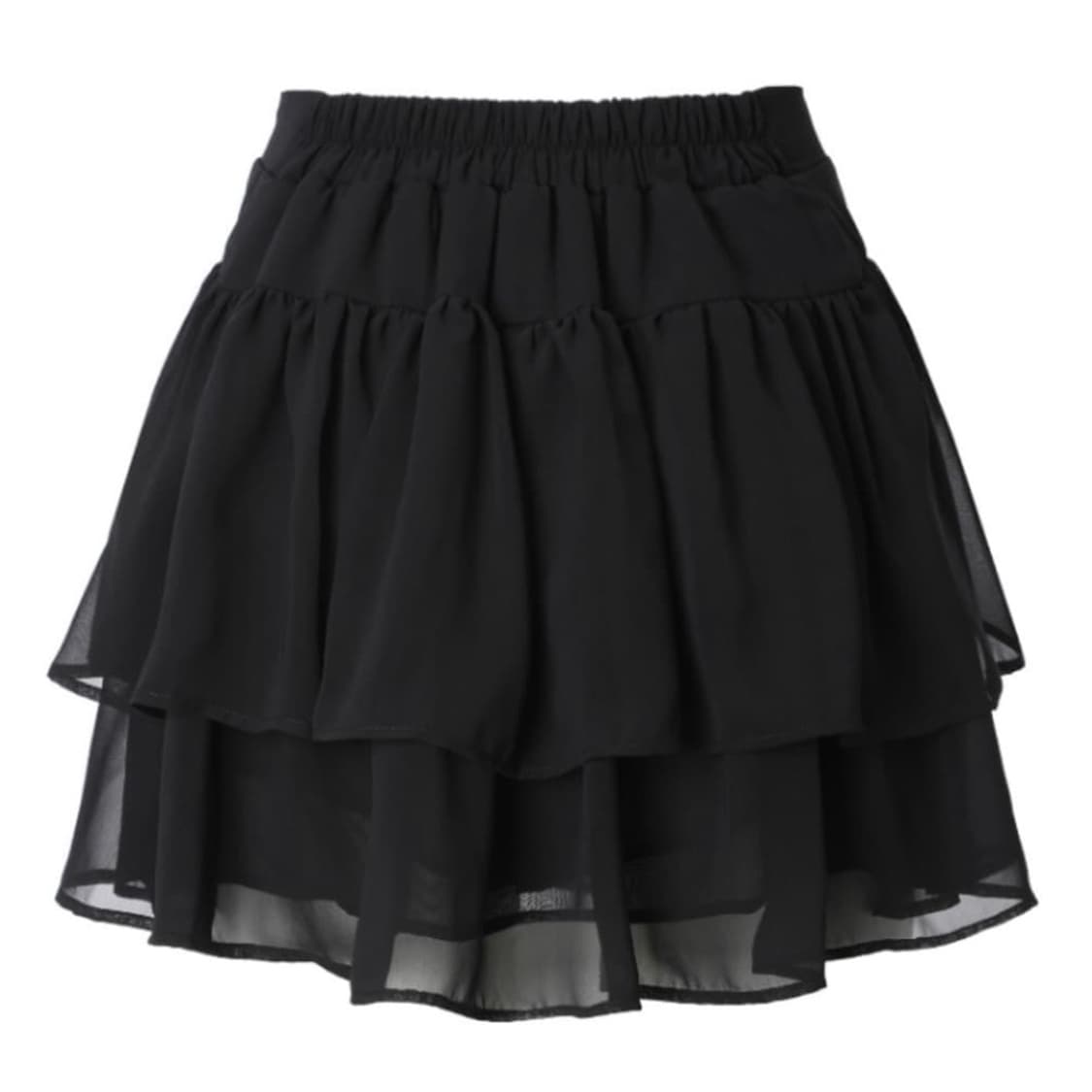 쓰리타임즈 스완 쉬폰 스커트 M 상품이미지2