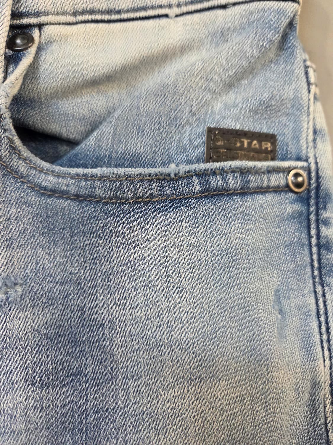 G-Star 스키니 데님 청바지(스판W29/L32)남여공용 상품이미지4