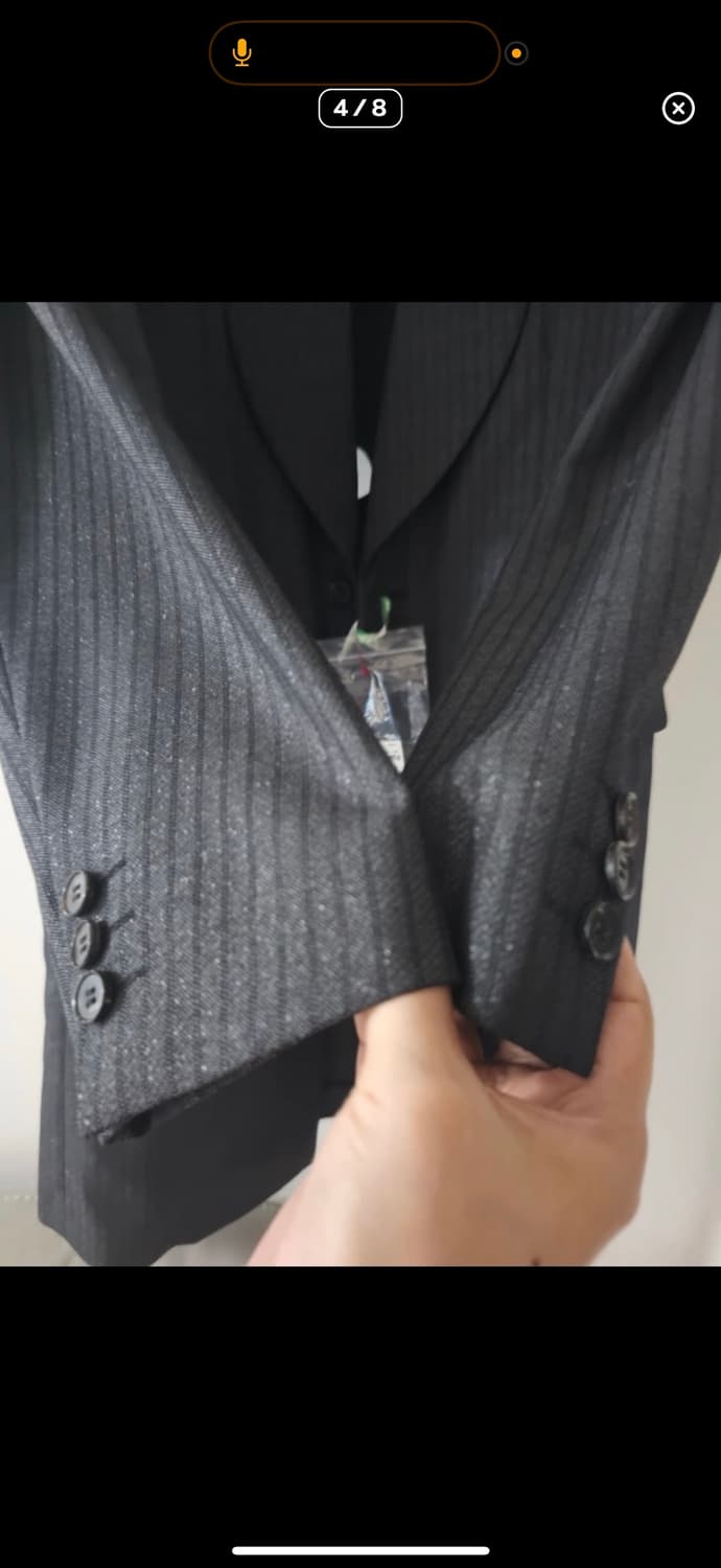 꼼데가르송 옴므플러스 숄칼라 코트 s 상품이미지4